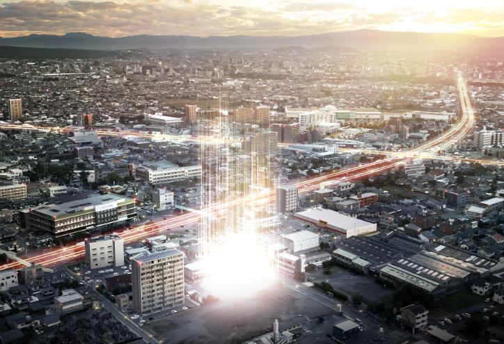 ファイル:(仮称)レクシア田迎 周辺写真CG合成.png