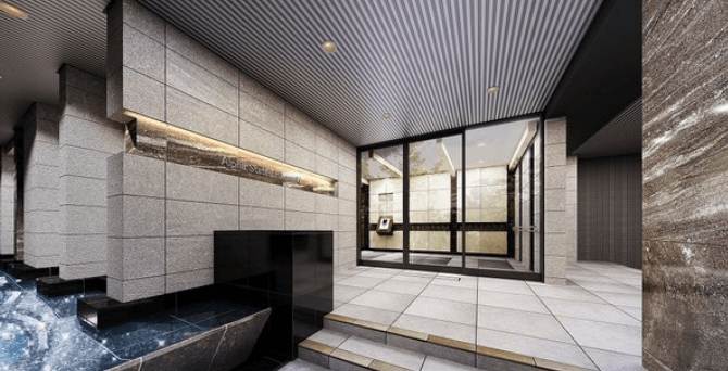 ファイル:アルファステイツ彦根駅 風除室・エントランスホール完成予想図.png