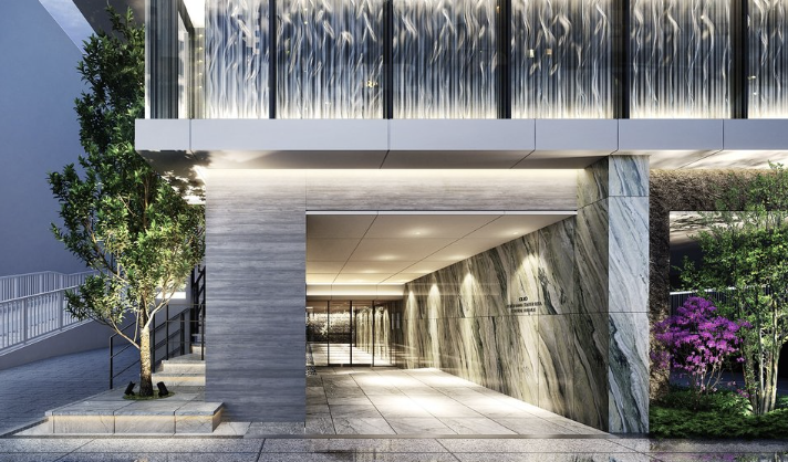 ファイル:クリオ横濱センター北セントラルアベニュー エントエランスアプローチ完成予想図.png