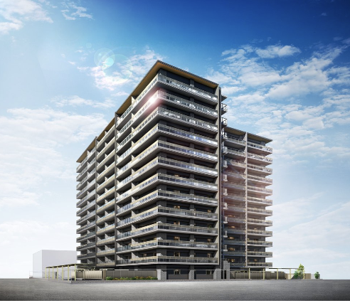 ファイル:エクセレントシティ立川 ザ・レジデンス 外観完成予想図1.png