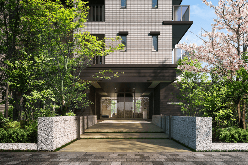 ファイル:MJR鹿児島駅ガーデンコート エントエランスアプローチ完成予想図.png