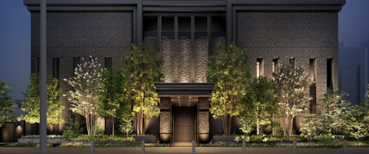 ファイル:ザ・パークハウス 心斎橋タワー エントエランスアプローチ完成予想図.png