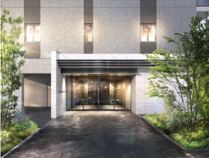 ファイル:ガーラ・レジデンス梅島ベルモント公園 エントエランスアプローチ完成予想図.png