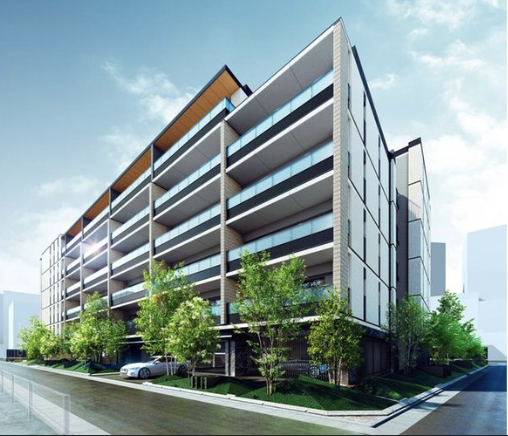 ファイル:クレヴィア新川崎 外観完成予想図.png