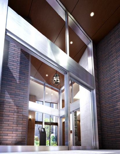 ファイル:グローベル立川プレミアム エントランス&ルミナススクエア(風除室)完成予想CG.png