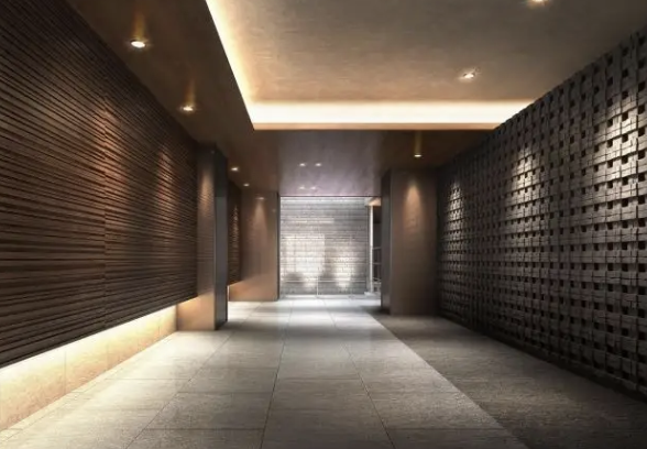 ファイル:オープンレジデンシア中野平和の森公園テラス エントエランスホール完成予想図.png