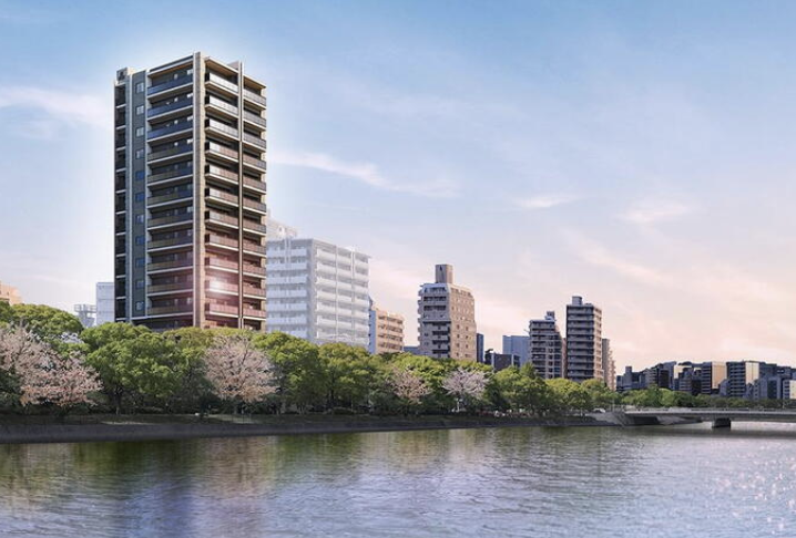 ファイル:Theフローレンス京橋川翠澪 外観完成予想図.png