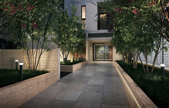 ファイル:ワコーレ芦屋宮塚町 薫風の邸 エントエランスアプローチ完成予想図.png