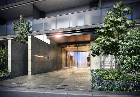 ファイル:エクセレントシティ瑞江レジデンス エントエランスアプローチ完成予想図.png