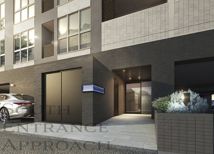 ファイル:エムディア城西 南側エントランスアプローチ完成予想図.png