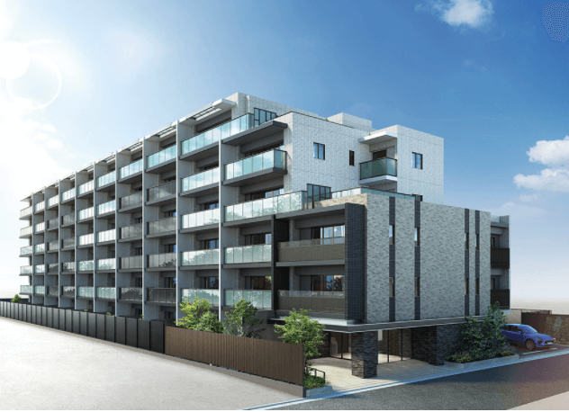 ファイル:ガーラ・レジデンスひばりヶ丘 外観完成予想図.png