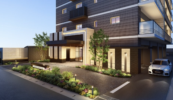 ファイル:クレアネクスト糸島 ソレイユ エントエランスアプローチ完成予想図.png