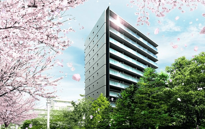 ファイル:オーベル戸田公園レジデンス 外観完成予想図.png