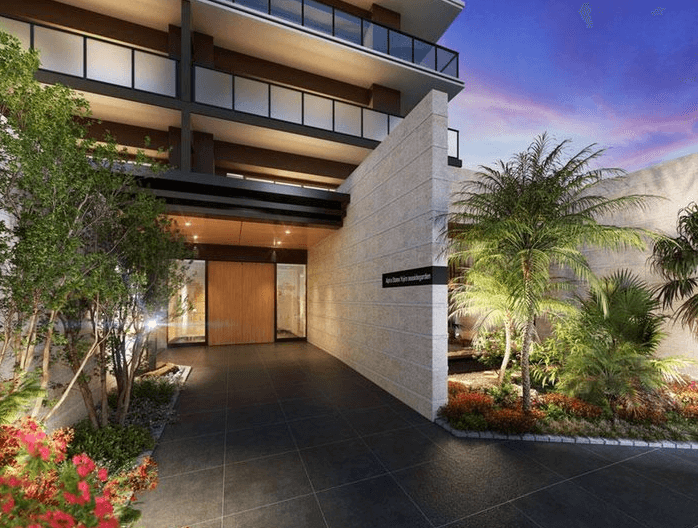 ファイル:アルファステイツ与次郎シーサイドガーデン エントエランスアプローチ完成予想図.png