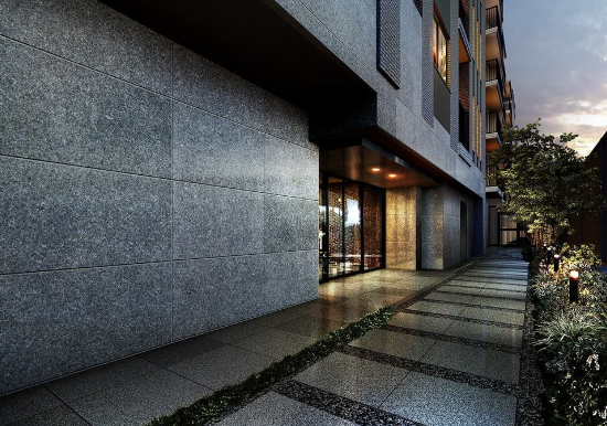 ファイル:オープンレジデンシア調布 エントエランスアプローチ完成予想図.png