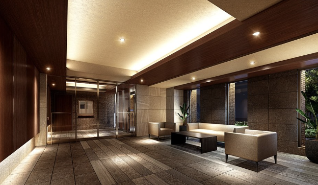 ファイル:クレアホームズ フラン仙台 MID ARENA エントエランスホール完成予想図.png