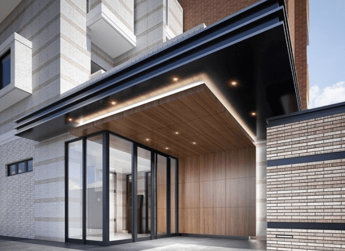 ファイル:アクタス南福岡グランパーク エントエランスアプローチ完成予想図.png