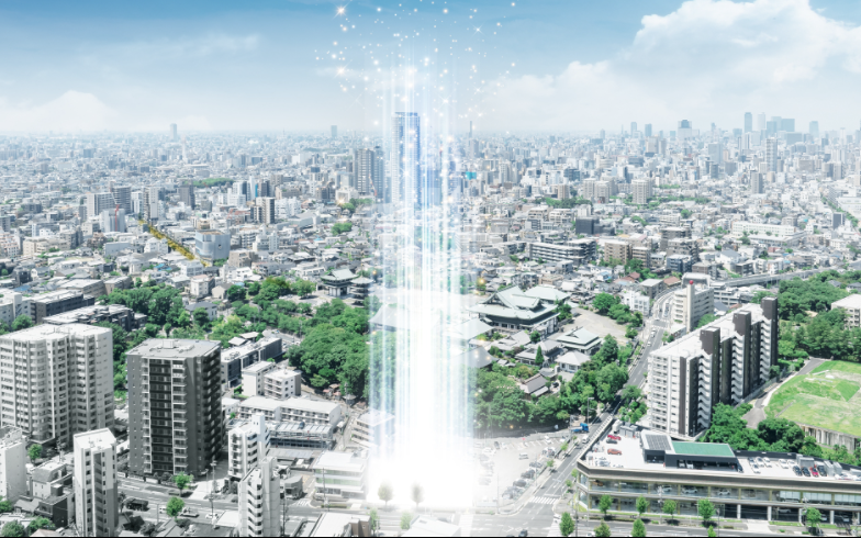 ファイル:シエリア覚王山 周辺写真CG合成.png