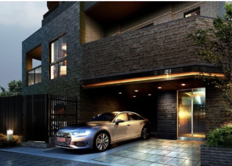 ファイル:オープンレジデンシア本郷ヒルズ エントランスアプローチ完成予想CG.png