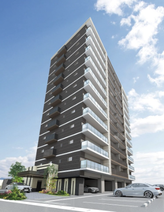 ファイル:クレアネクスト糸島 ソレイユ 外観完成予想図.png