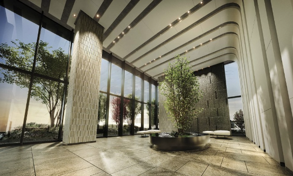 ファイル:サーパス松江駅グランフォート エントエランスアプローチ完成予想図.png