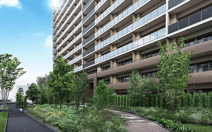 ファイル:ウエリス八千代村上 サウスアベニュー完成予想図.png