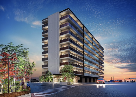 ファイル:アルファステイツ滑石II 外観完成予想図1.png