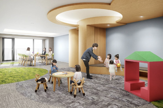 ファイル:シティテラス南砂 キッズ・パーティルーム兼集会室完成予想図.png