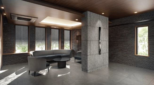 ファイル:ウエリス岩崎町 THE CLASS エントエランスホール完成予想図.png