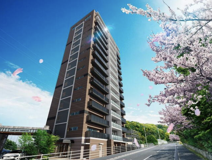 ファイル:クレアネクスト桜坂 ザ・レジデンス 外観完成予想図.png