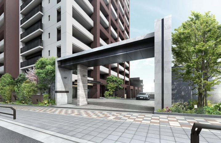 ファイル:クリオ レジダンス赤池ザ・マークス エントランスアプローチ完成予想図.png