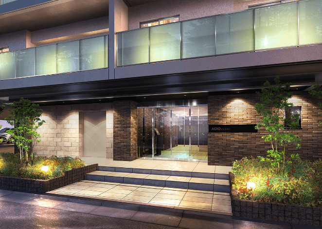 ファイル:アージョ逗子 エントエランスアプローチ完成予想図.png