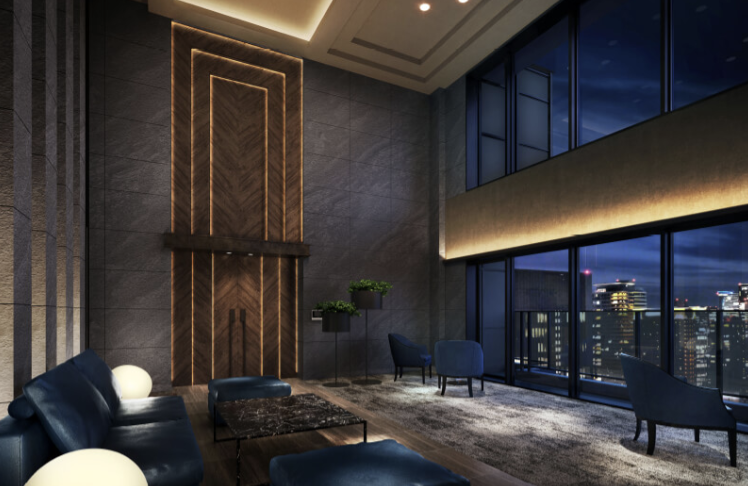 ファイル:ザ・パークハウス 心斎橋タワー ビューラウンジ完成予想図1.png