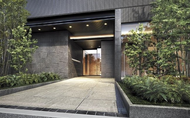 ファイル:エクセレントシティ鎌ケ谷レジデンス エントエランスアプローチ完成予想図.png