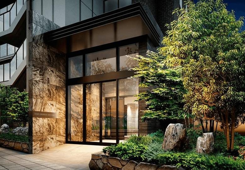 ファイル:シーンズ上本町サウスビュー エントエランスアプローチ完成予想図.png