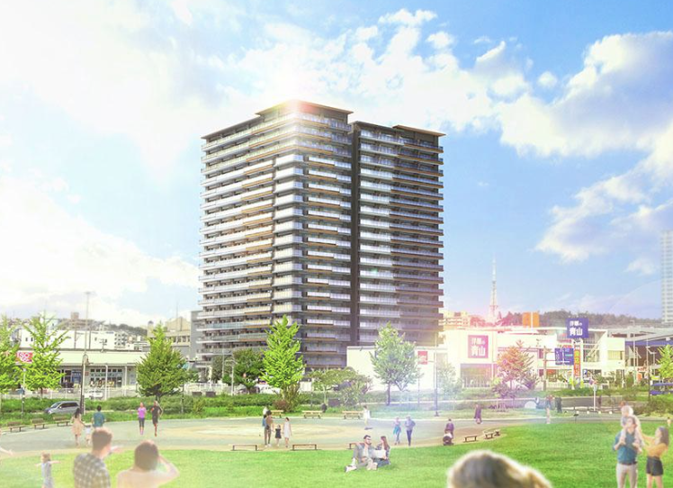 ファイル:ASUTO RESIDENTIAL THE TOWER 外観完成予想図1.png