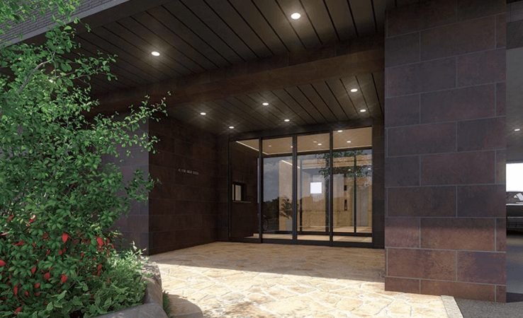 ファイル:アルフィーネ大野城シエスタ エントエランスアプローチ完成予想図.png