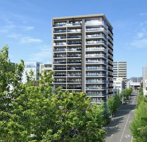 ファイル:クリオ札幌北4条ミッドグレイス 外観完成予想図.png