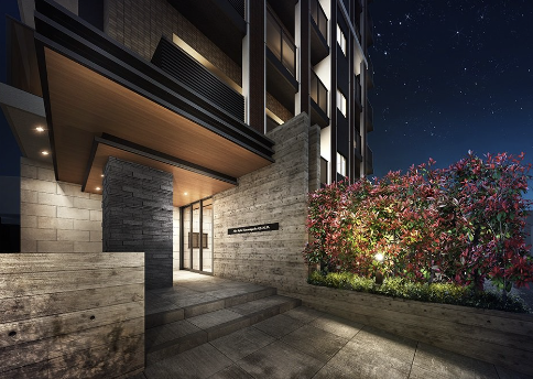 ファイル:エイリックスタイル香住ヶ丘クオリア エントエランスアプローチ完成予想図.png