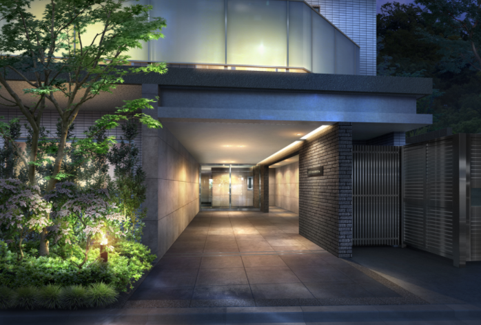 ファイル:アージョ世田谷東松原Due エントランスアプローチ完成予想図.png