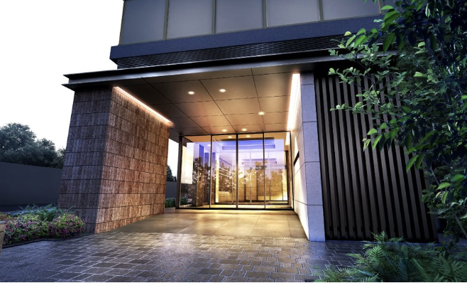 ファイル:サンクレイドル京王八王子 エントエランスアプローチ完成予想図.png