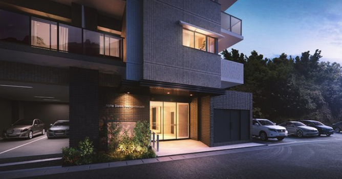 ファイル:アルファステイツ橋口町 エントランスアプローチ完成予想図.png