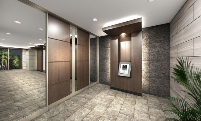 ファイル:アルファスマート英賀保駅 エントランスホール完成予想図.png