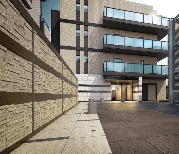 ファイル:サンクレイドル清瀬II エントエランスアプローチ完成予想図.png