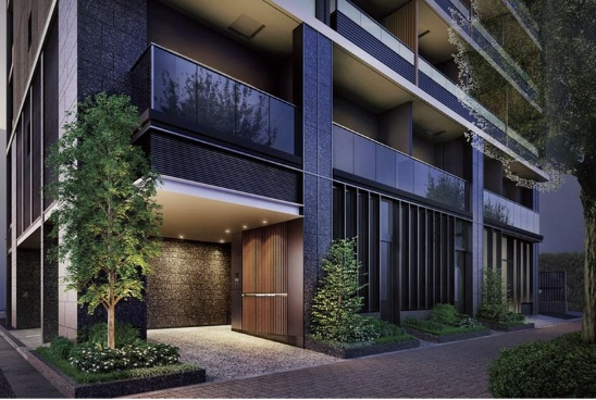 ファイル:ザ・パークワンズ 日本橋人形町 エントエランスアプローチ完成予想図.png