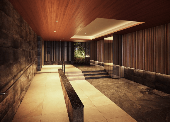 ファイル:クオリティス東京六町 エントエランスホール完成予想図.png