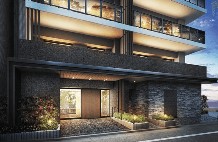 ファイル:ウィザースレジデンス金町テラス エントエランスアプローチ完成予想図.png