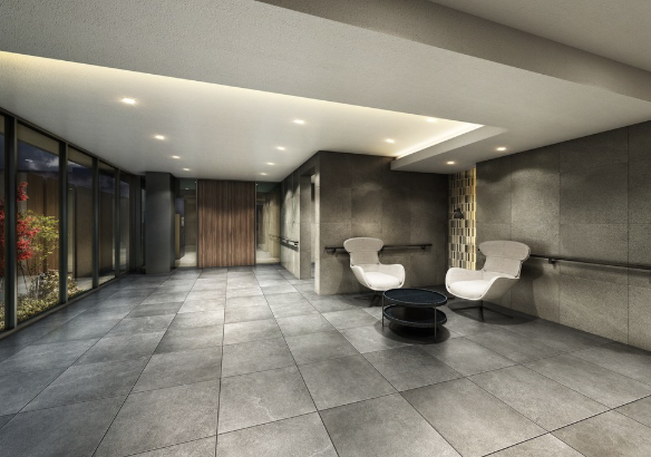 ファイル:アルファステイツ姪浜南 エントエランスホール完成予想図.png