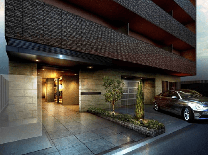 ファイル:オープンレジデンシア横浜反町 エントエランスアプローチ完成予想図.png